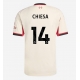 Maillot de foot Liverpool Federico Chiesa #14 Extérieur vêtements 2025-26 Manches Courtes